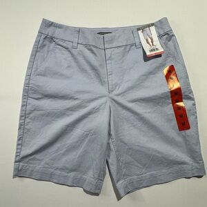 Matty M Women's Light Blue Short beige Size Medium